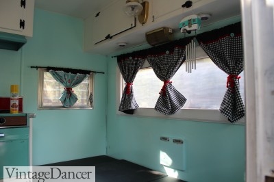 vintage camper curtains