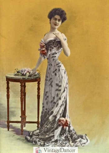 edwardian evening dress