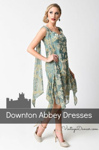 1920s Downton Abbey Style Dresses from Unique Vintage