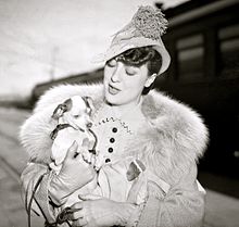 1930s An EE hat modeled by Gypsy Rose lee