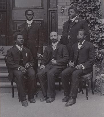 Four Edwardian era black men