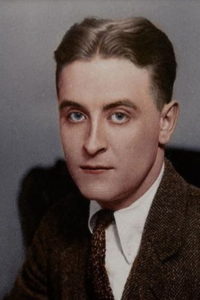 1920s mens wavy hairstyle F Scott Fitzgerald