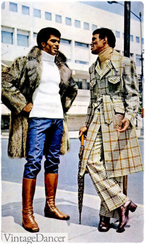 1972 mens black fashion