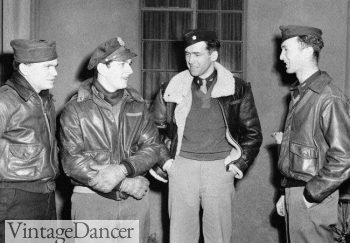 Film star and major, Jimmy Stewart, and his bomber group . 1944