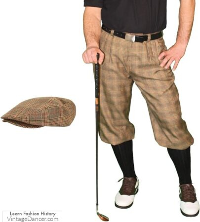 1920s mens knicker pants breeches plus fours 1920s reproduction clothing brands