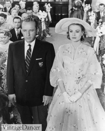 1956 Grace Kelly wedding dress is The Philadelphia Story