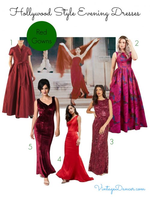 Be the belle of the ball in these fabulous Golden Age of Hollywood style gowns.