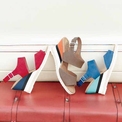 The Breeze wedges by Hotter Shoes, new for Summer 2016.