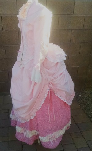 1870's Bustle Dress