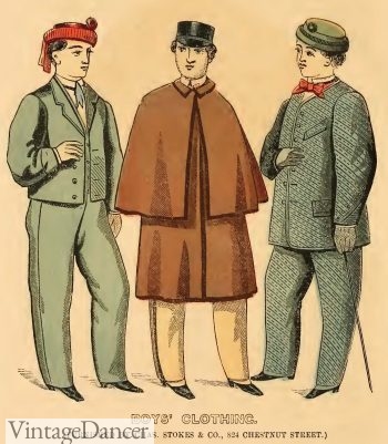 1863 boys suits and coat | Victorian children's clothing & fashion