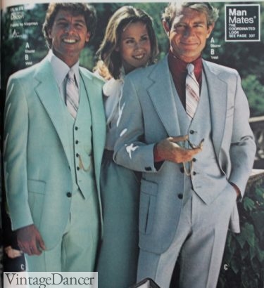 1970s men fashionc clothing suits