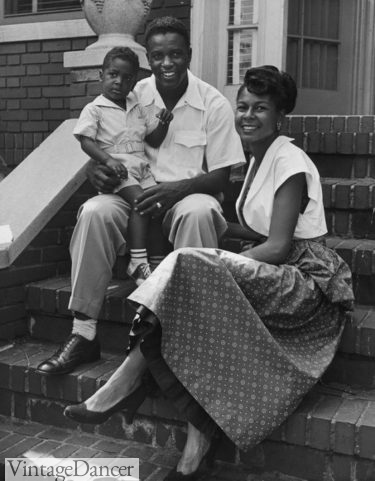 1950s Jackie and Rachel Robinson