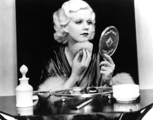 Jean Harlow 1930s makeup