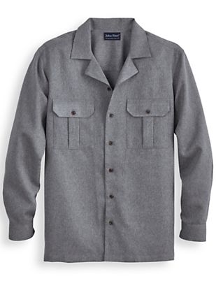 vintage mens work shirt casual shirt 1940s 1950s