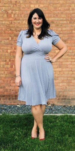 Comfy, cute, stretchy Karina dresses with a hint of vintage style