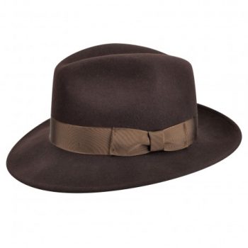 1940s mens hat for sale Fedora hat in brown