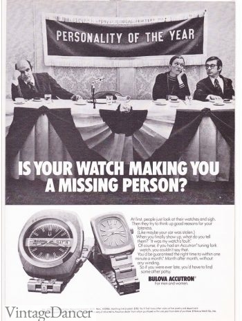 1967 Ad for Bulova Accutron Watch