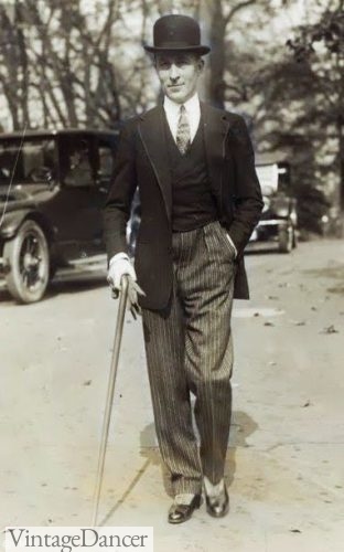 1920s Men&#8217;s Evening Wear History: Tuxedos to Tailcoats, Vintage Dancer