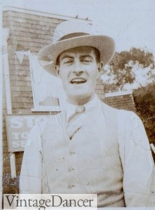 1920s mens panama hat