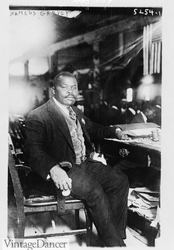 Marcus Garvey, 1924 activist African American