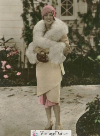 1920s fur wrap