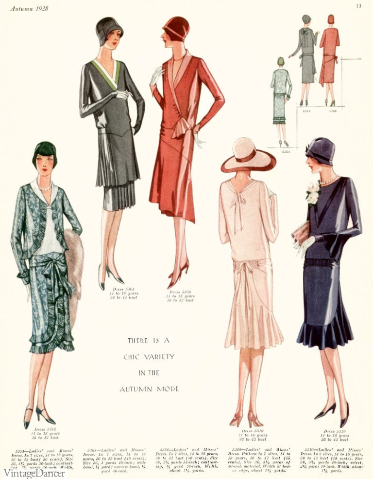 1920s Day Dress, Tea Dress, Afternoon Dress History