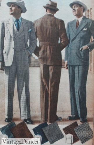 1930s men's suits