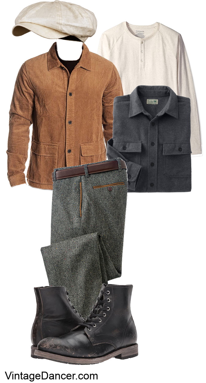vintage style workwear