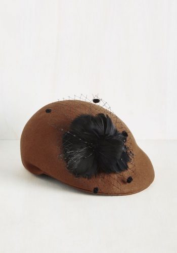 With its veiling detail, this hat from Modcloth is great for a 1950s look.