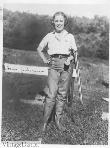 1920s Osa Johnson, Safari hunter
