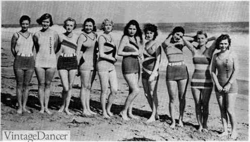 30 Vintage Snapshots of Women in Bathing Suits in the 1930s