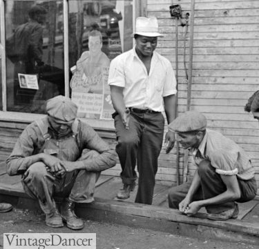1938 Shooting Craps in Osage West Virginia