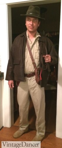 Indiana Jones Costume, Edwardain era 1910s mens vintage costume idea