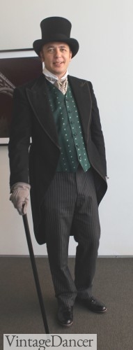 Men's Victorian reproduction clothing brands, bespoke and made to measure Victorian clothing