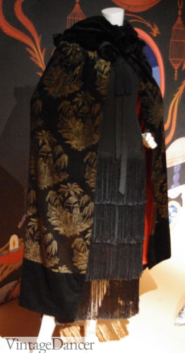 1920s Brocade cape coat