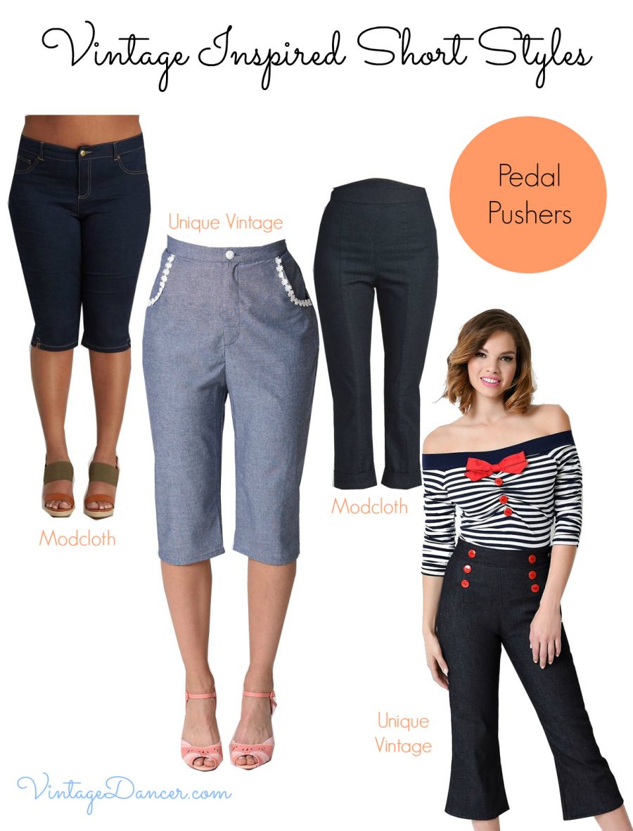 pedal shorts outfit