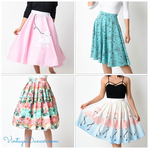 Novelty Vintage Skirts