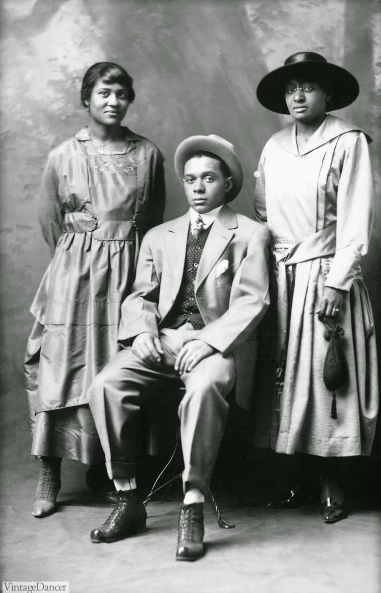 1900s -1910s Black Fashion, Edwardian African American Clothing Photos