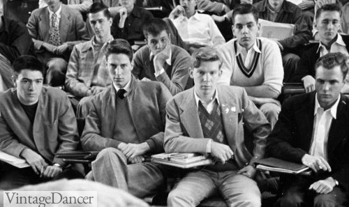 Ivy League Style. 1950 Students at Princeton