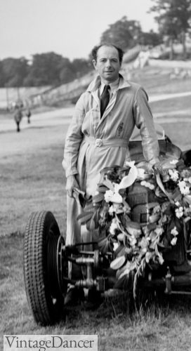1930s racecar driver clothing mens coveralls