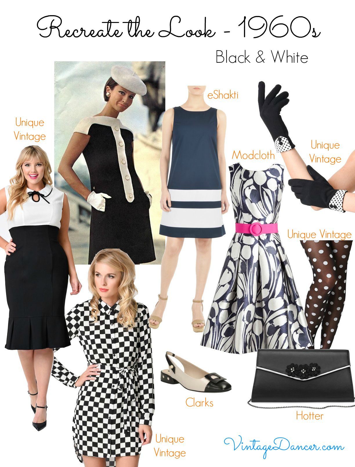 60s Mod Clothing Outfit Ideas