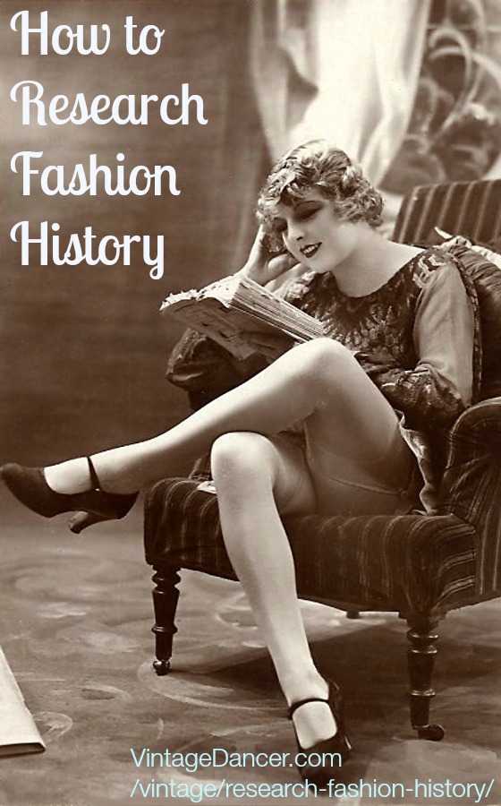 How to Research Fashion History