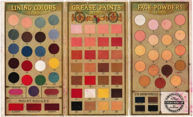 Stein's makeup line from the late 20s