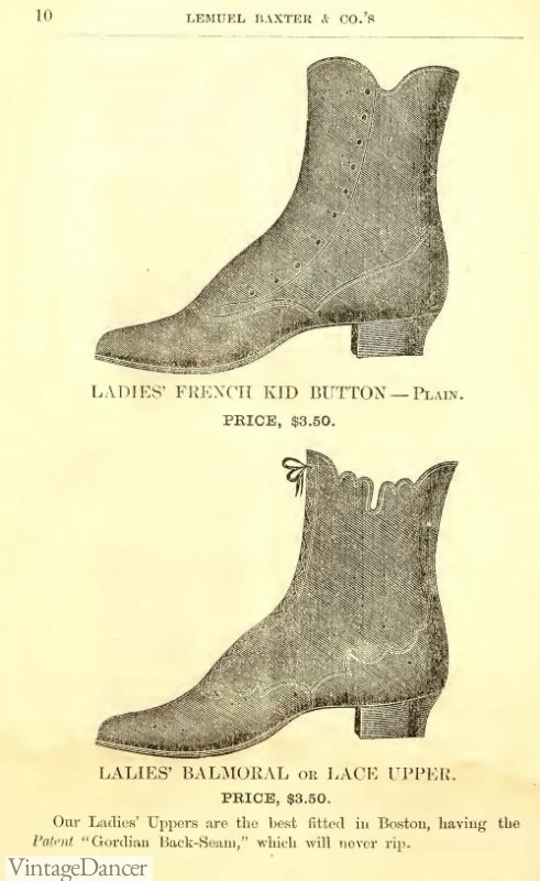 New Victorian Style Boots For Women