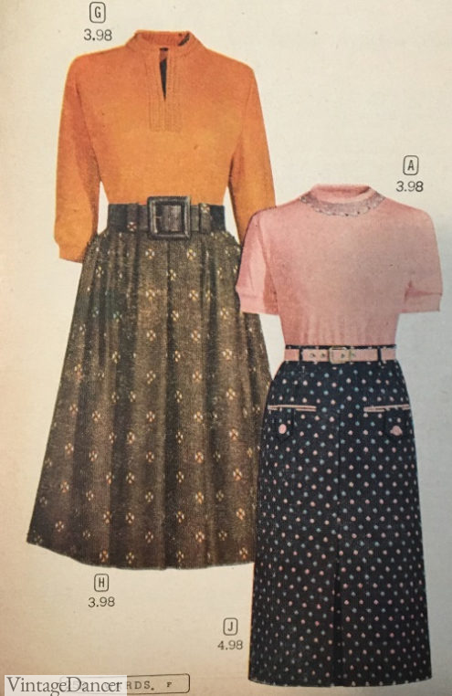 1950s Teenager Fashions - Girls' Fashion Trends and Clothing Styles