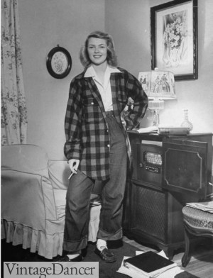 1940s teenager clothing fashion
