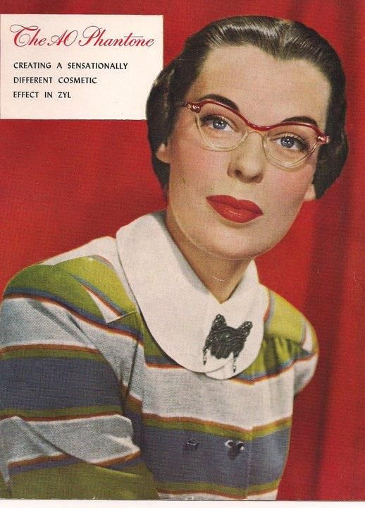 1950s Glasses Sunglasses History For Women 