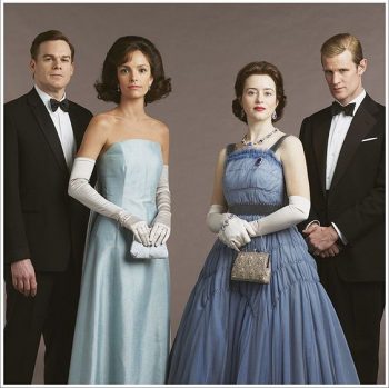 The Crown, season 2, 1950s formal tux's on the men