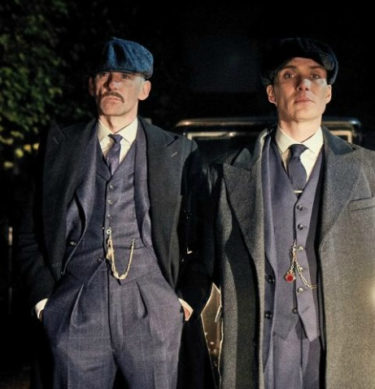 1920s mens fashion vests - Both collared and collarless vest were worn in Peaky Blinders