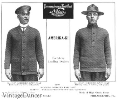 US Army knit sweaters WW1